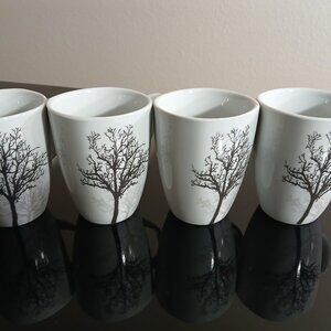 Corelle 'Timber Shadow' coffee mugs